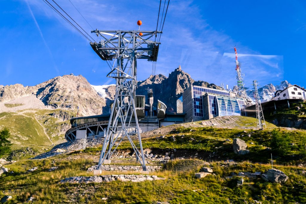 Skyway Monte Bianco Arrivo Pavillon - In Viaggio Con Monica
