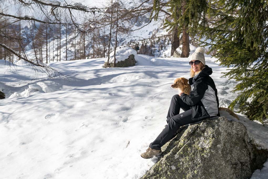 Cosa fare in Val Ferret in inverno - ciaspolata