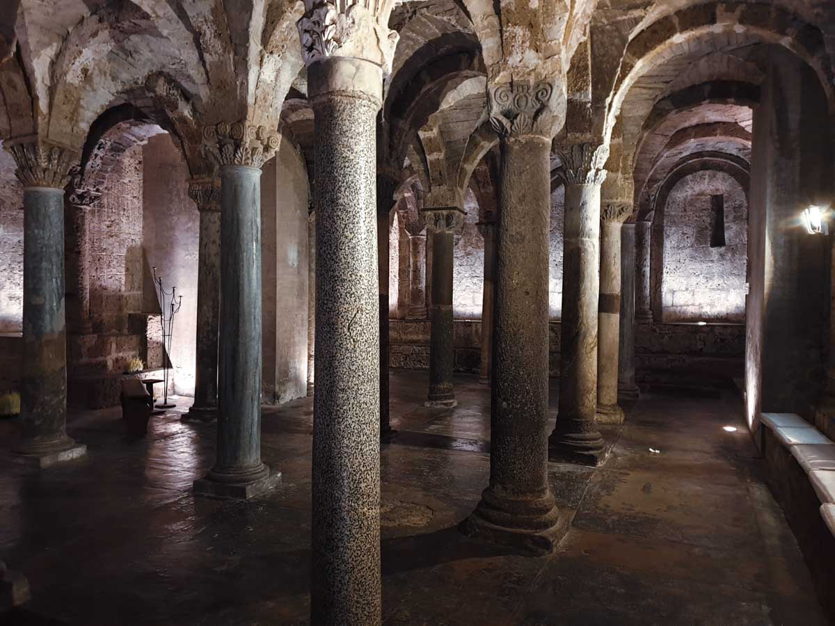 Cattedrale Sutri Cripta