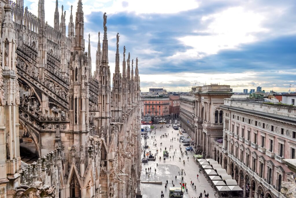 Itinerario a Piedi a Milano 1 giorno - Duomo