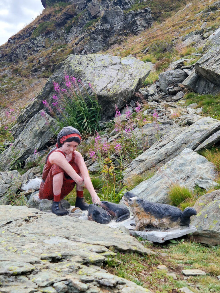 Arte al rifugio Mont Fallère Valle d'aosta