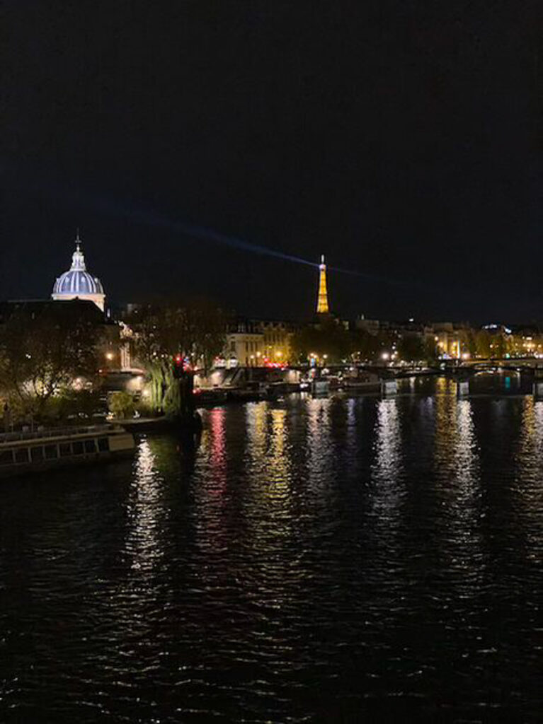 Tour Eiffel di notte