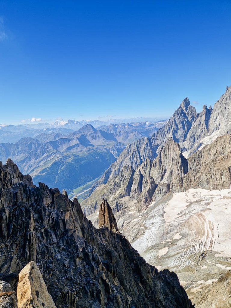 Skyway Monte Bianco panorama