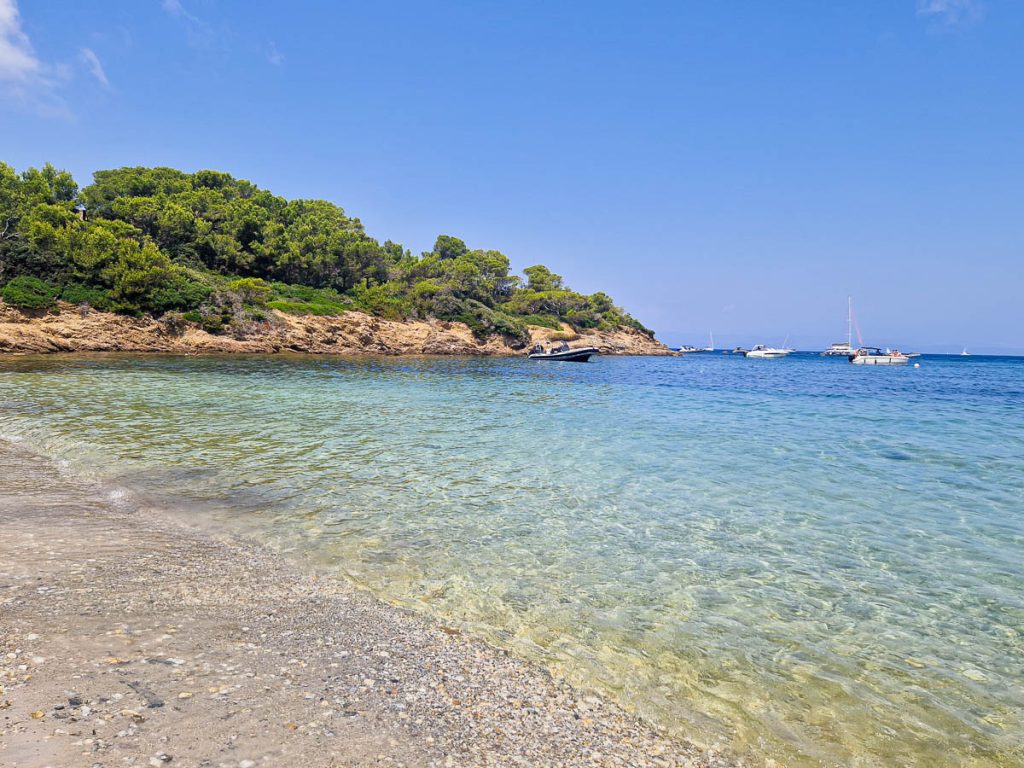 Mare spiagge Porquerolles