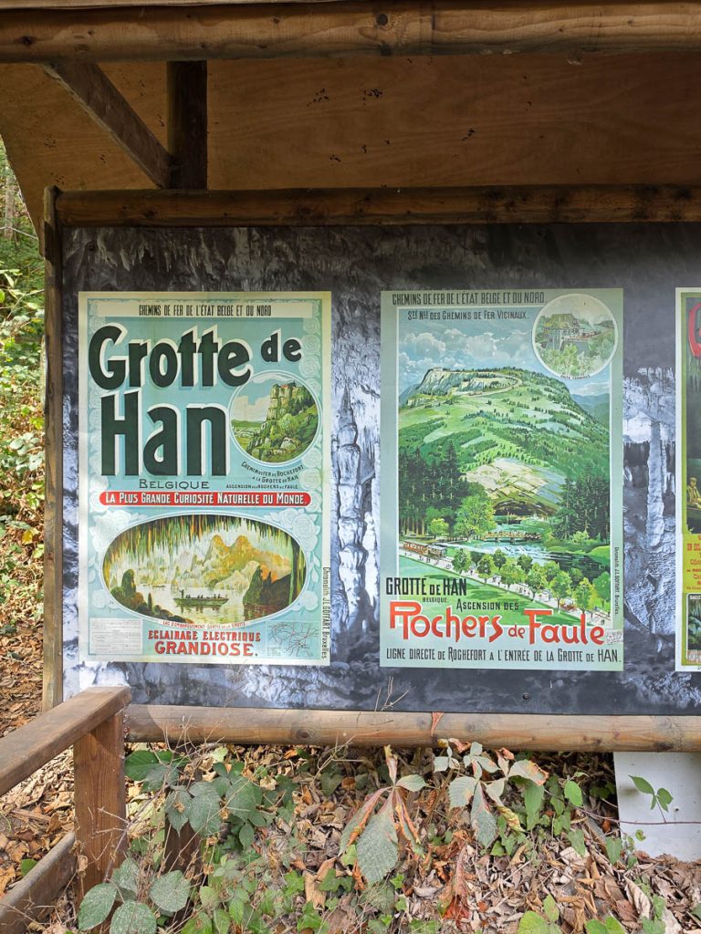Tenuta delle Grotte di Han e Parco Faunistico di Han - vecchi manifesti